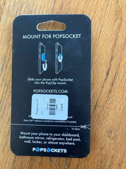 Photo of free Mount for pop socket (Waltham ma) #2