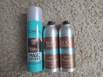 Photo of free Root hair spray - brown (Maidstone town center ME15) #1
