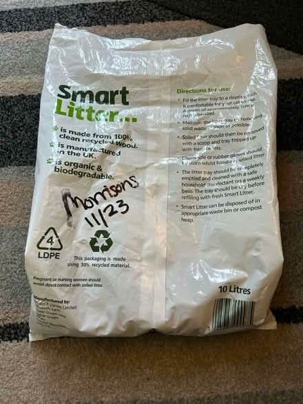 Photo of free Cat litter (Jennetts park RG12) #2