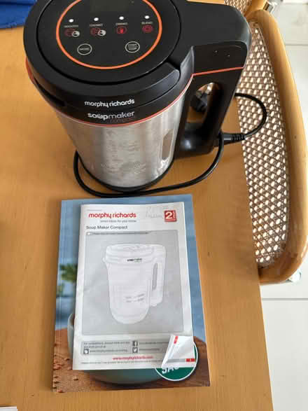Photo of free Morphy Richards Soup Maker. (Horley Row RH6) #1