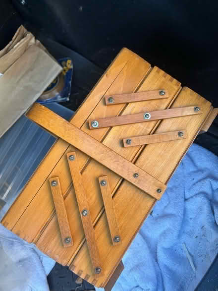 Photo of free Vintage sewing box (Bedford MK41) #1