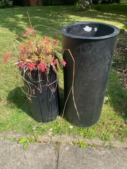Photo of free Metal planters (Croydon) #1