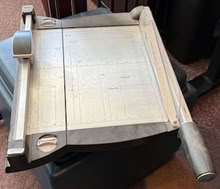 Photo of free Paper cutter (Crown Hill) #1