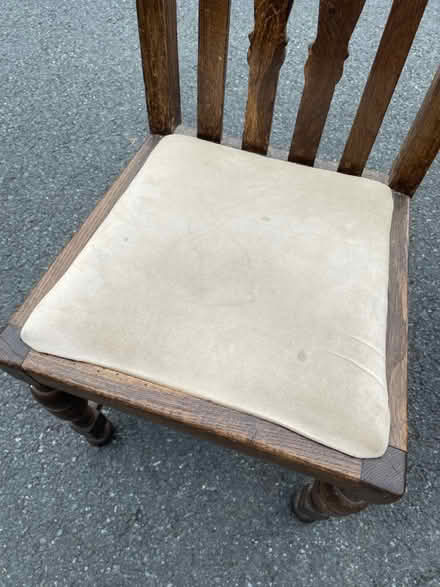 Photo of free Wooden dining room chair (Levenshulme M19) #2