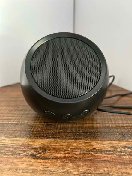 Photo of free Small black sphere speaker (Owings Mills,MD) #1