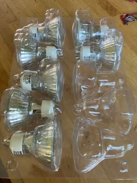 Photo of free GU10 halogen light bulbs 35w (Walton Cardiff GL20) #1