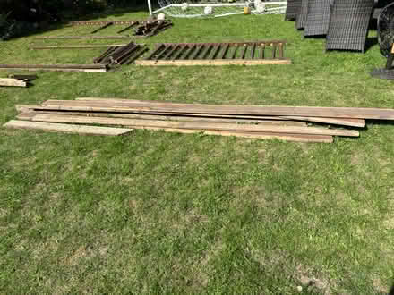 Photo of free Old Decking and Posts (Mattersey DN10) #2