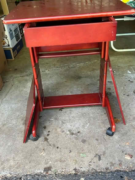 Photo of free Printer-stand w/2 shelves & drawer (Havertown (Paddock Farms)) #1