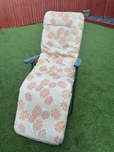 Photo of free 2 x sun loungers and cushions (Swinton rotherham) #2
