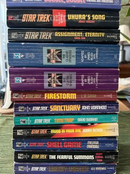 Photo of free Star Trek TOS novel collection (Bay Ridge) #2