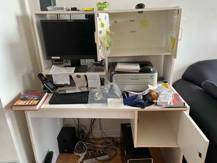 Photo of free computer table and hutch (bathurst & st clair ave west) #2