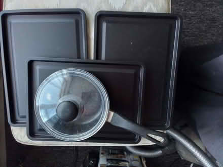 Photo of free 3 x Baking trays 1 x saucepan (Coggeshall CO6) #1