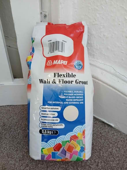 Photo of free Flexible Wall and Floor Grout (Lark Lane Area L17) #1