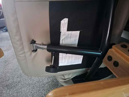 Photo of free Leather recliner chair and stool (Barnsley S70) #4