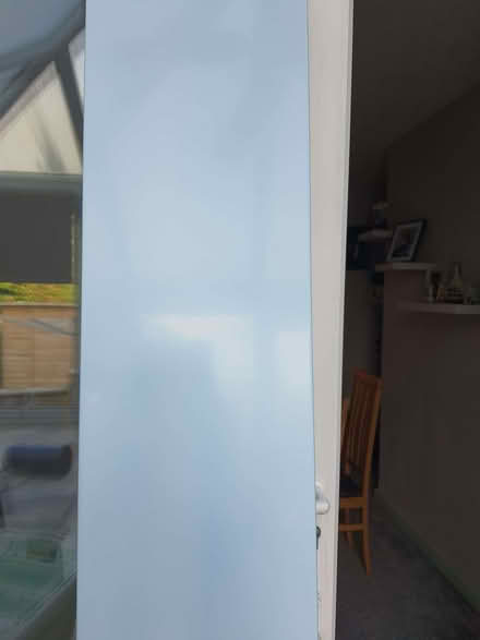Photo of free ikea blue laminated wardrobe door new (Heysham LA3) #2
