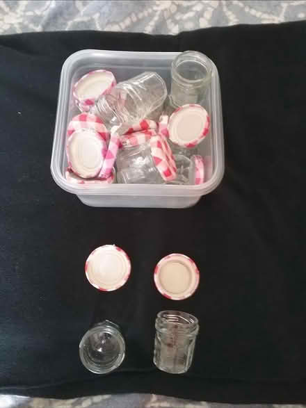 Photo of free Tiny Glass Jars (Uplands / Riverside) #1