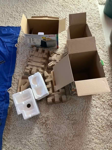 Photo of free Cardboard and polystyrene items (Coulsdon, nr, train station) #1