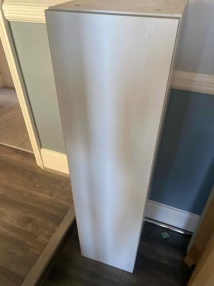 Photo of free Tall white bathroom cabinet (Hither Green) #1
