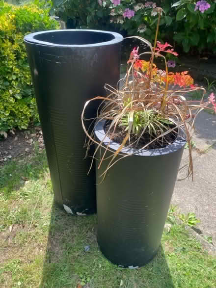 Photo of free Metal planters (Croydon) #2