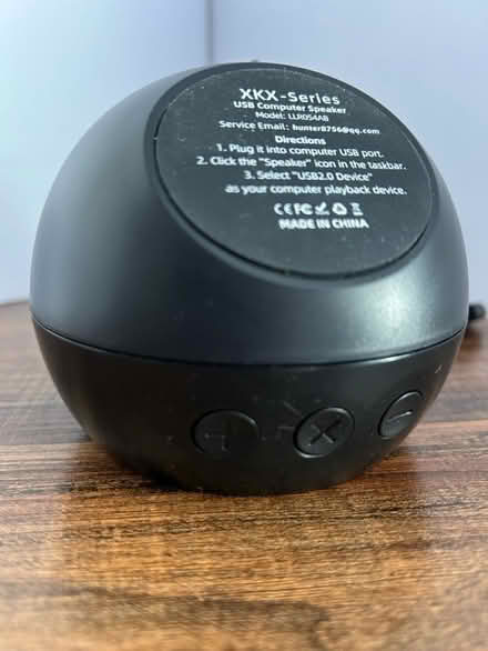 Photo of free Small black sphere speaker (Owings Mills,MD) #4