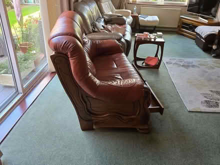 Photo of free Leather settee (Coundon CV6) #1
