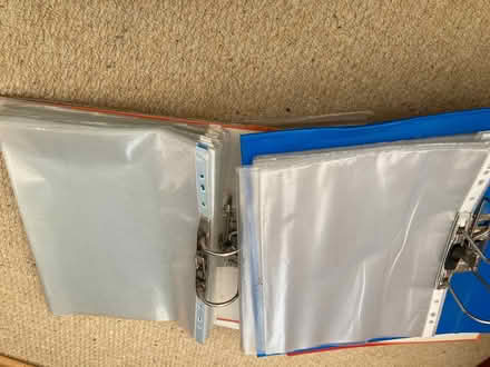 Photo of free 5 files and lots of plastic wallets (Levenshulme M19) #3