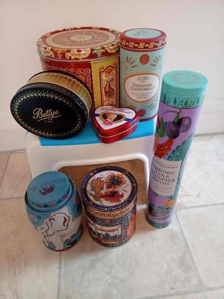 Photo of free Cake/biscuit storage tins (Clitheroe BB7) #1