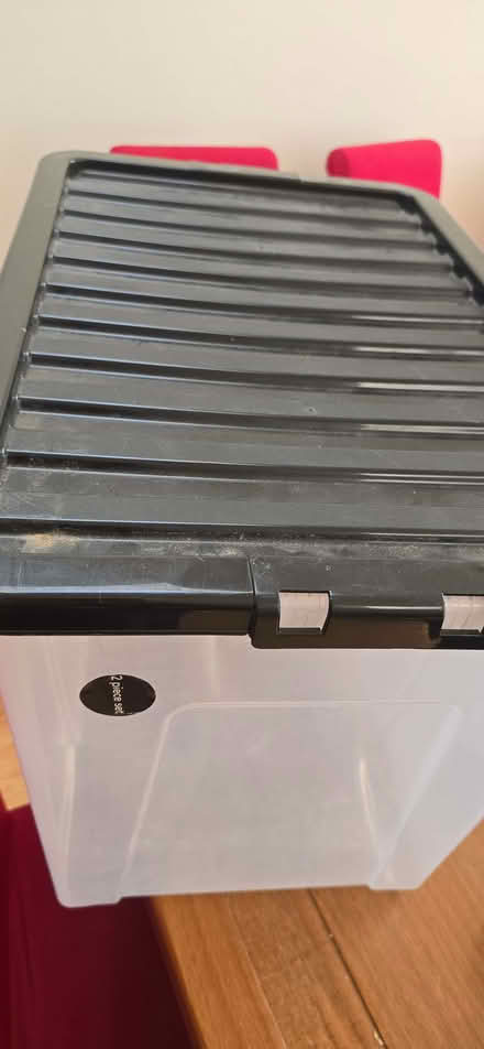 Photo of free 80L plastic box (Sutton SM1) #1