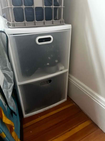 Photo of free Plastic drawers (Medford - Valley St) #1