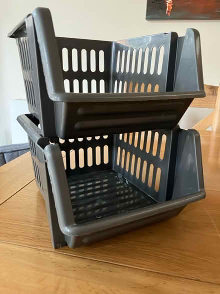 Photo of free Small stacking containers (Bournemouth BH9) #1
