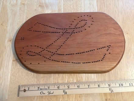 Photo of free Handmade cribbage board (Downtown Sunnyvale) #1