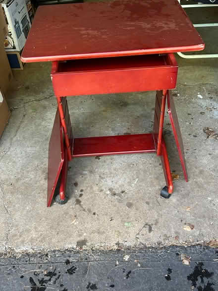 Photo of free Printer-stand w/2 shelves & drawer (Havertown (Paddock Farms)) #2