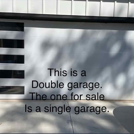 Photo of free Single Stall Garage Door w/Windows (Winder, GA) #1