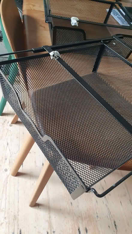 Photo of free Mesh drawers to go under a flat top desk (Hanover BN2) #1