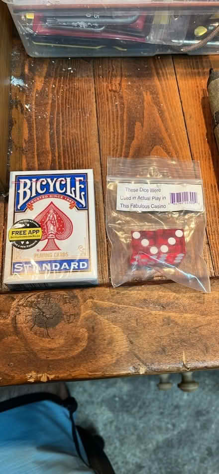 Photo of free Cards and dice (Near Marshall Road School) #1