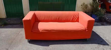 Photo of free Red IKEA Sofa (Brincliffe S11) #2