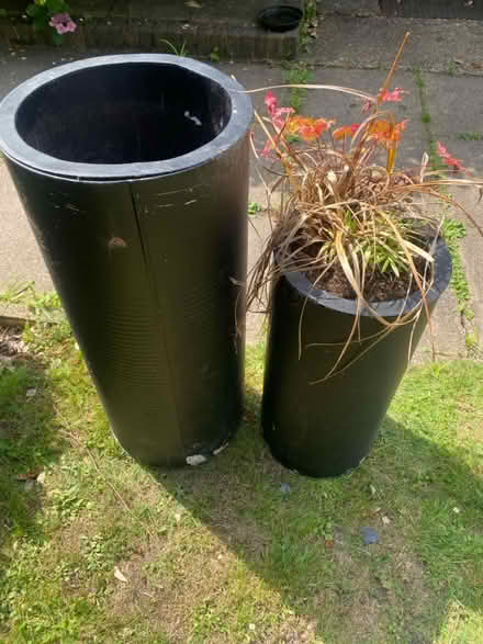 Photo of free Metal planters (Croydon) #4