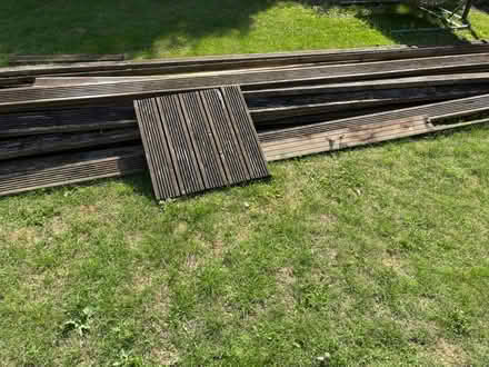 Photo of free Old Decking and Posts (Mattersey DN10) #4