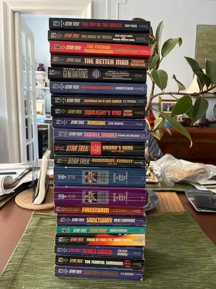 Photo of free Star Trek TOS novel collection (Bay Ridge) #1