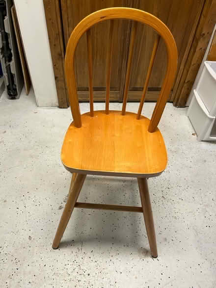 Photo of free Child sized wood chair (St Charles) #1