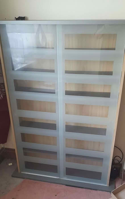 Photo of free Glass front CD / DVD / bookcase (Henwick WR2) #3