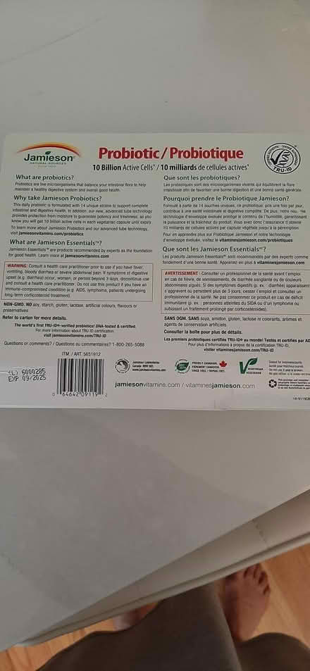 Photo of free Probiotics (Hazeldean / Castlefrank) #2