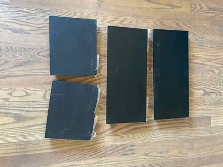 Photo of free 4 black floating shelves (Camden and Leigh) #1