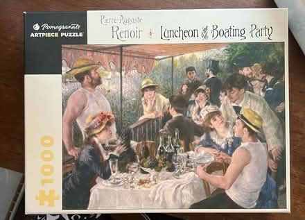 Photo of free Puzzle: Renoir's boating party (Spring Hill) #1