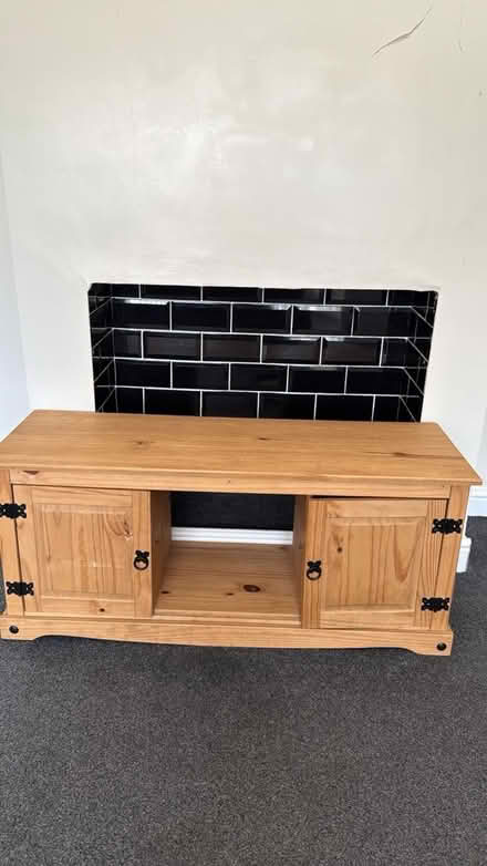 Photo of free Wooden TV stand (Leeds LS14) #1