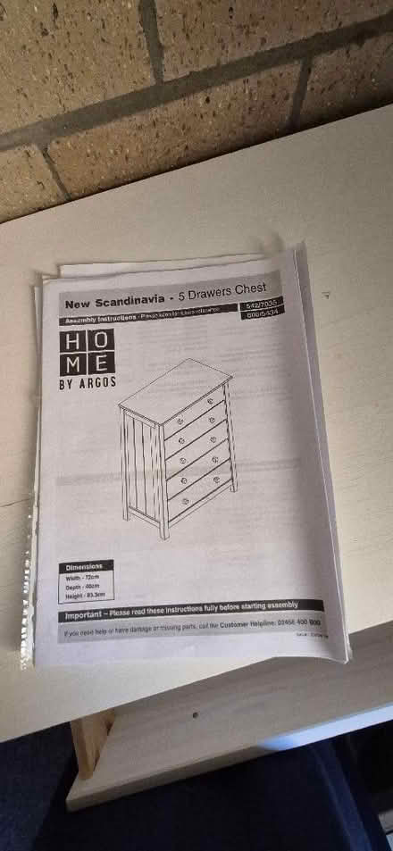 Photo of free Bedroom Drawers (Lenzie G66) #4