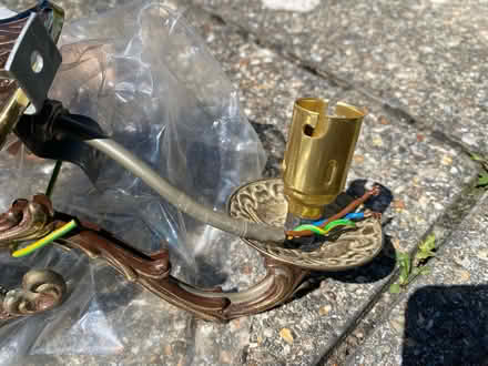 Photo of free Brass chandelier with fittings (Eastbourne BN21) #3
