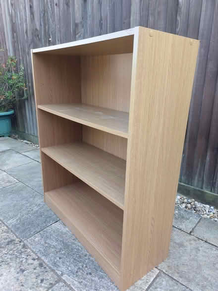 Photo of free Oak effect bookcase (Bletchingley RH1) #3