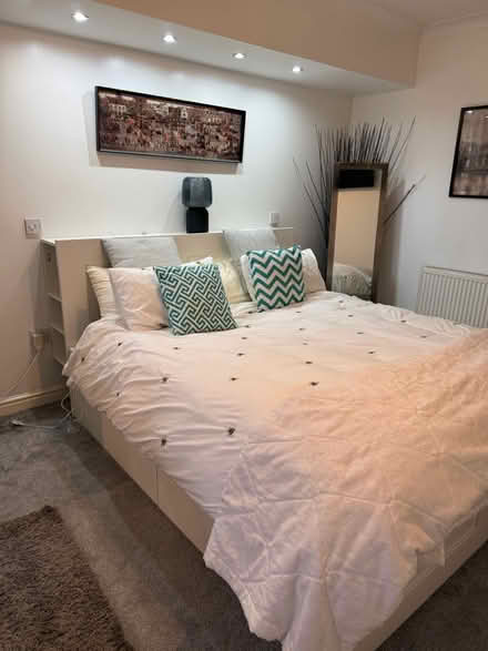 Photo of free IKEA super king sized bed (Barwell LE9) #3