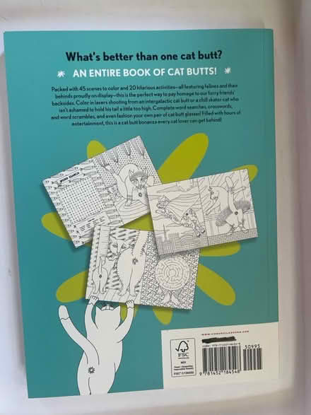 Photo of free Cat butt coloring book (Spring Hill) #2